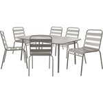 Habitat et Jardin Salon de jardin en métal  Bilbao  - 6 places - Taupe