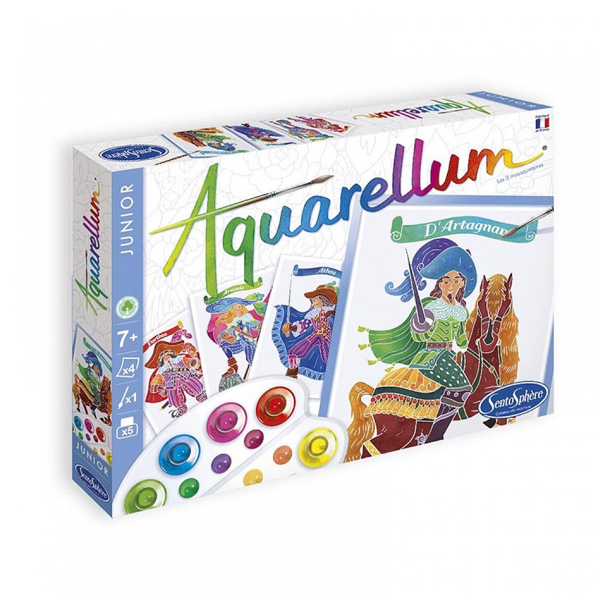 Sentosphere Aquarellum junior les 3 mousquetaires