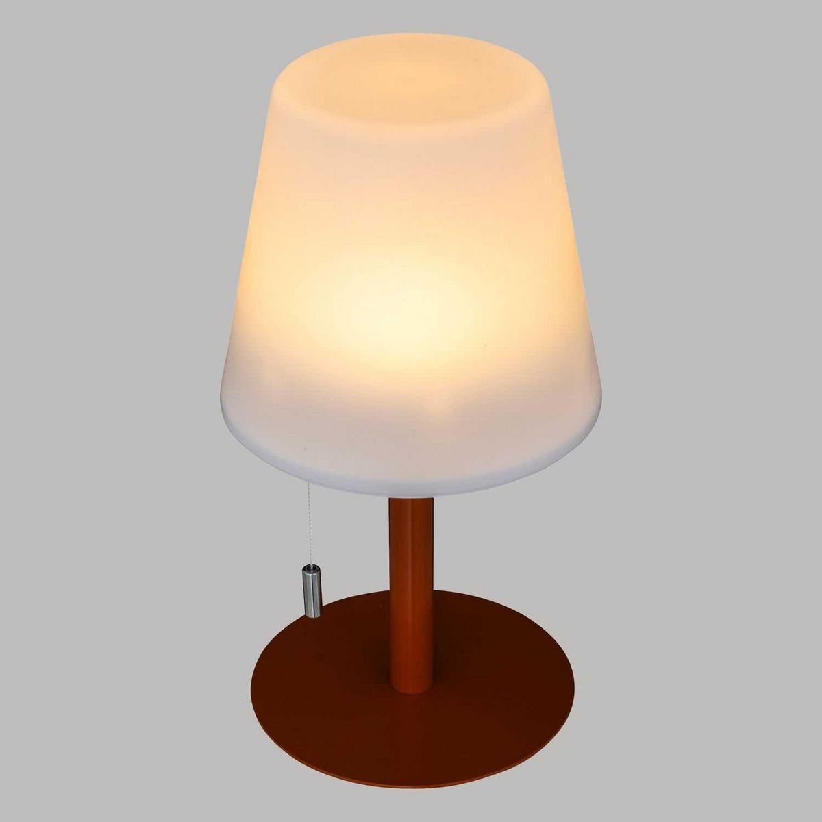 ATMOSPHERA Lampe extérieure Zach - Hauteur 30 cm - Ambre