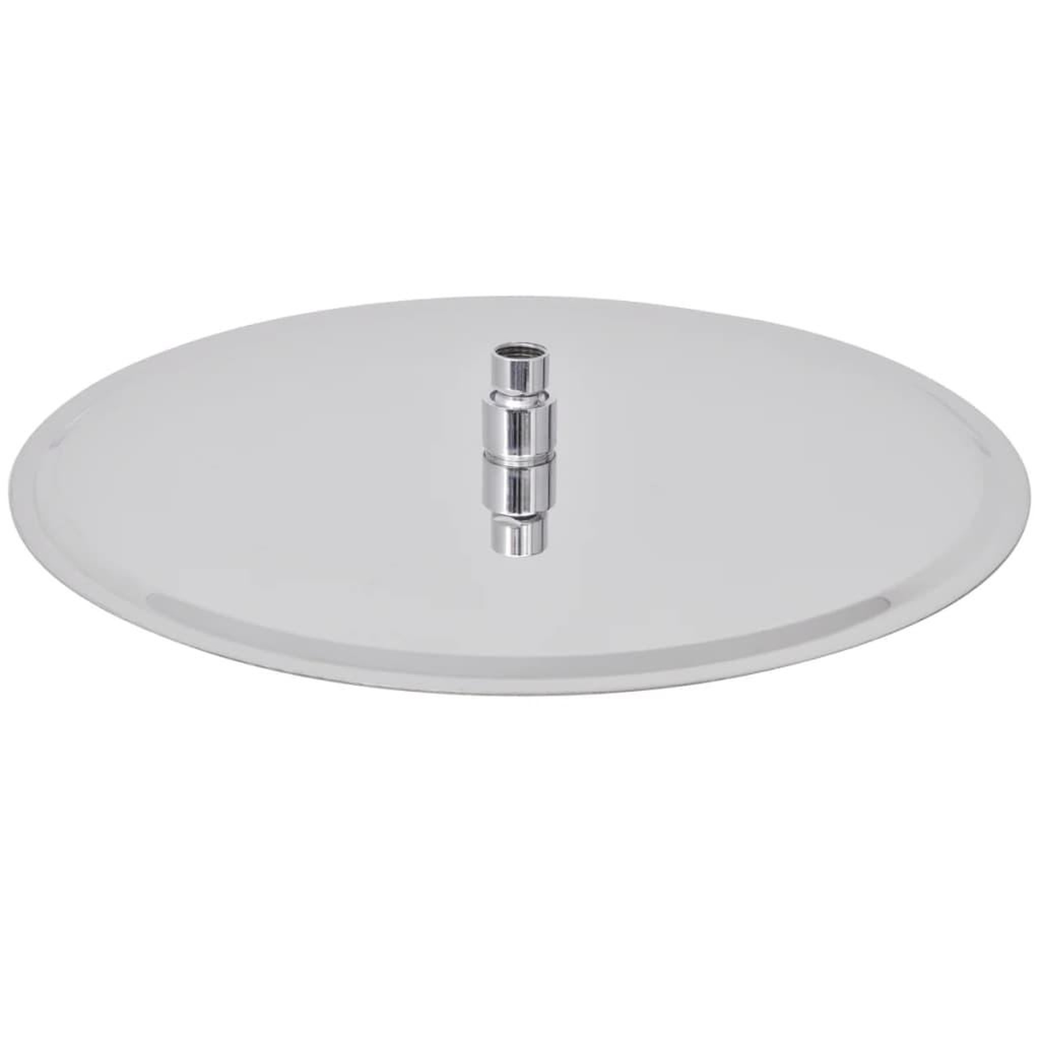 Voir la diapositive 3 : VIDAXL Tete de douche plongeante ronde en acier inoxydable 40 cm