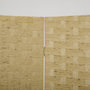 Voir la diapositive 5 : HOMCOM Paravent intérieur 4 panneaux pliables séparateur de pièce bois de pin fibres de papier tressé naturel