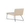 Voir la diapositive 5 : Paris Prix Chaise Longue en Velours  X-Lounge  128cm Beige