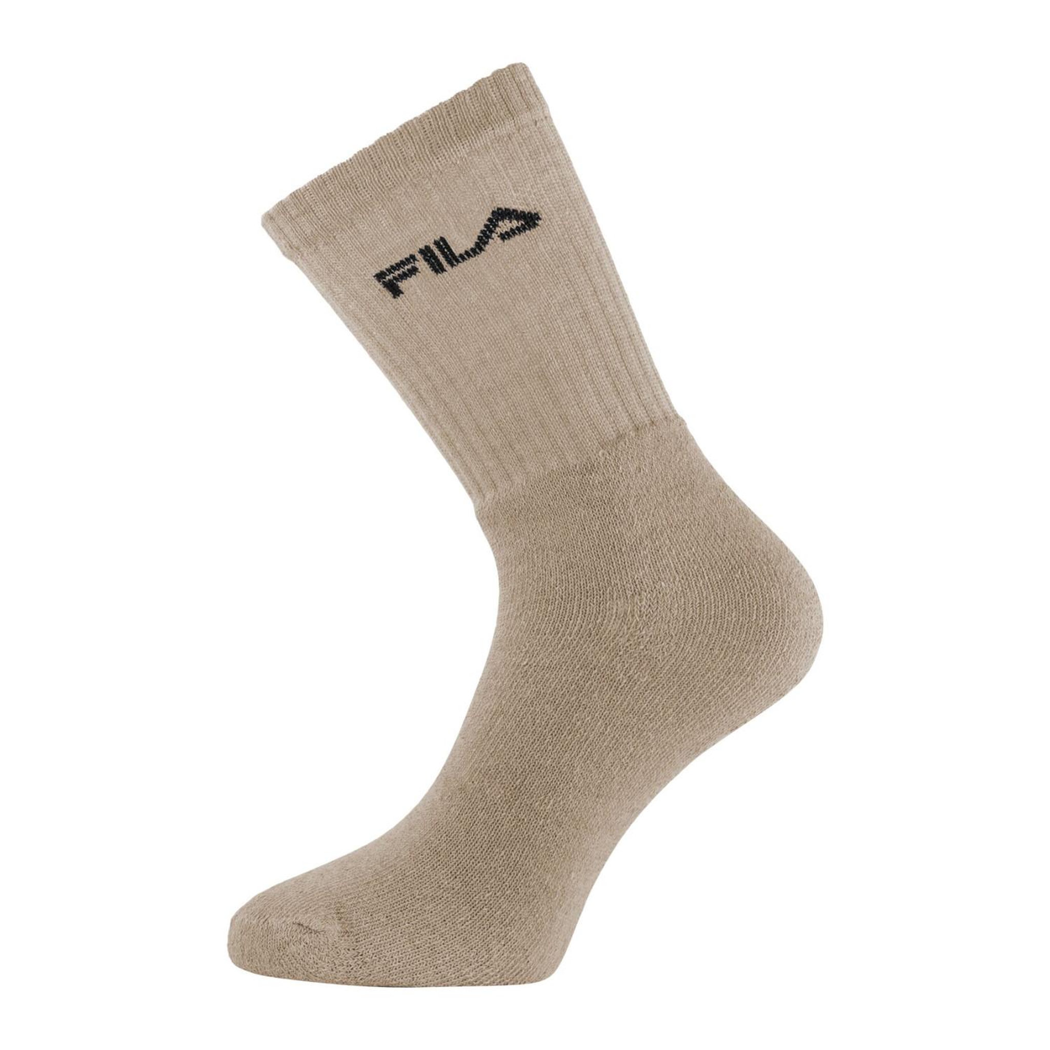 Voir la diapositive 5 : FILA Lot de 6 paires de tennis homme f9581 natural
