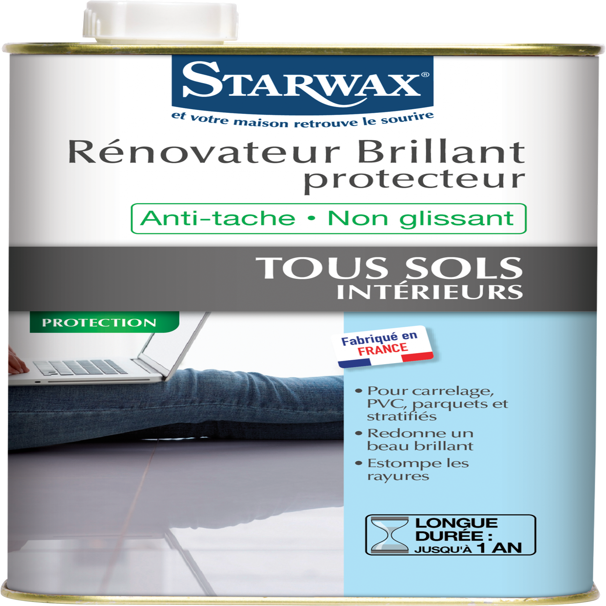 Starwax Rénovateur brillant tous sols STARWAX 1 l