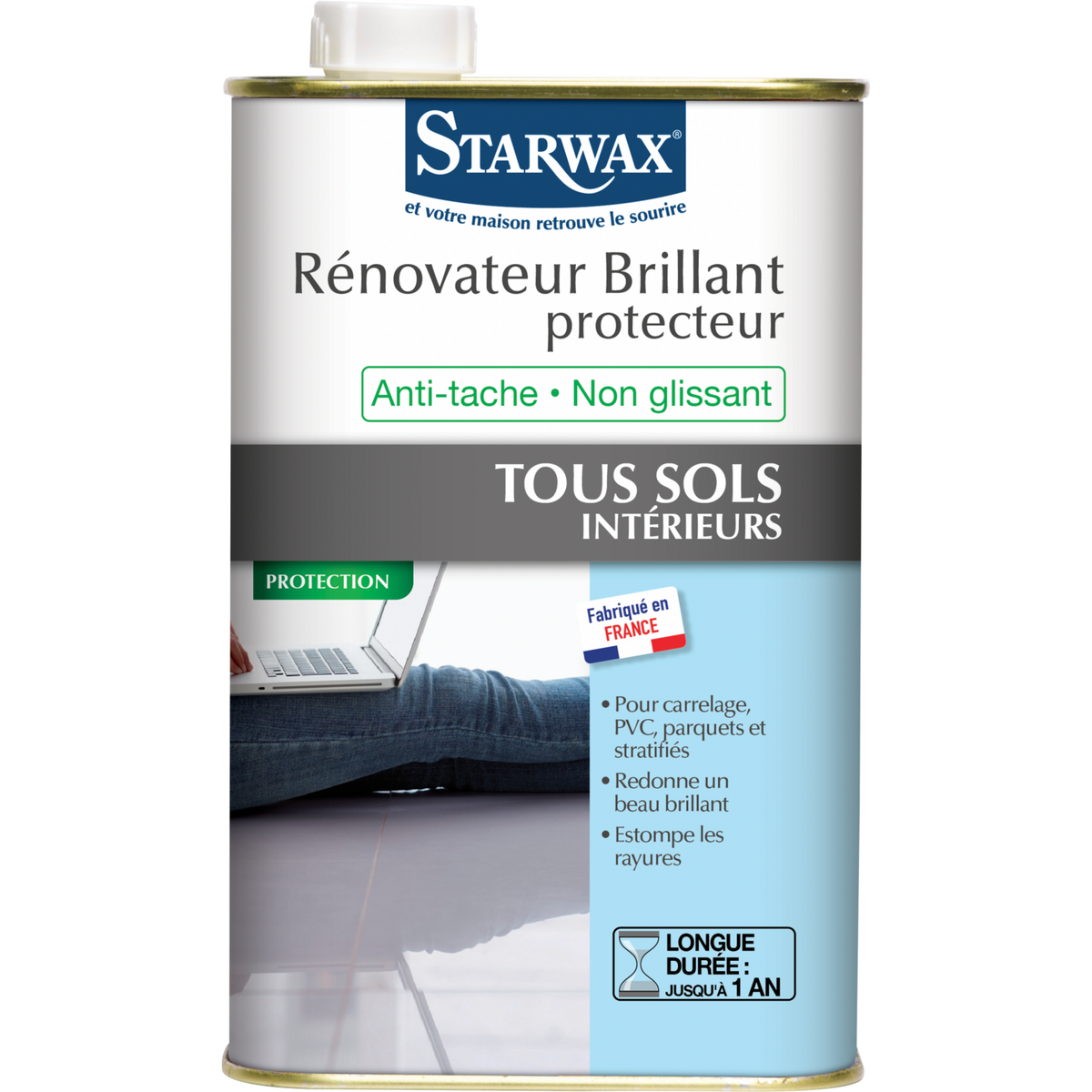 Starwax Rénovateur brillant tous sols STARWAX 1 l