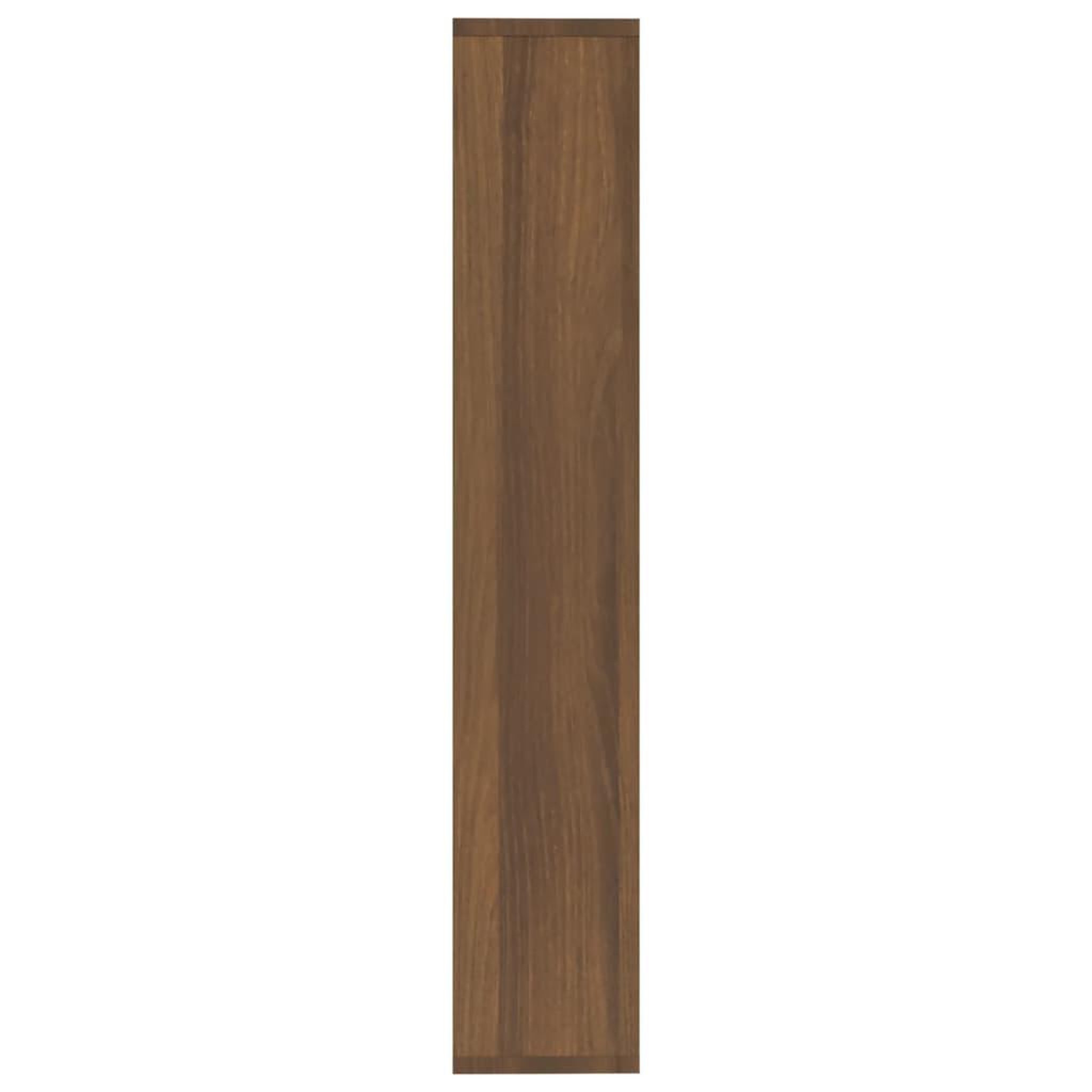 Voir la diapositive 5 : VIDAXL Etagere murale Chene marron 36x16x90 cm Bois d'ingenierie