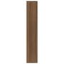 Voir la diapositive 5 : VIDAXL Etagere murale Chene marron 36x16x90 cm Bois d'ingenierie