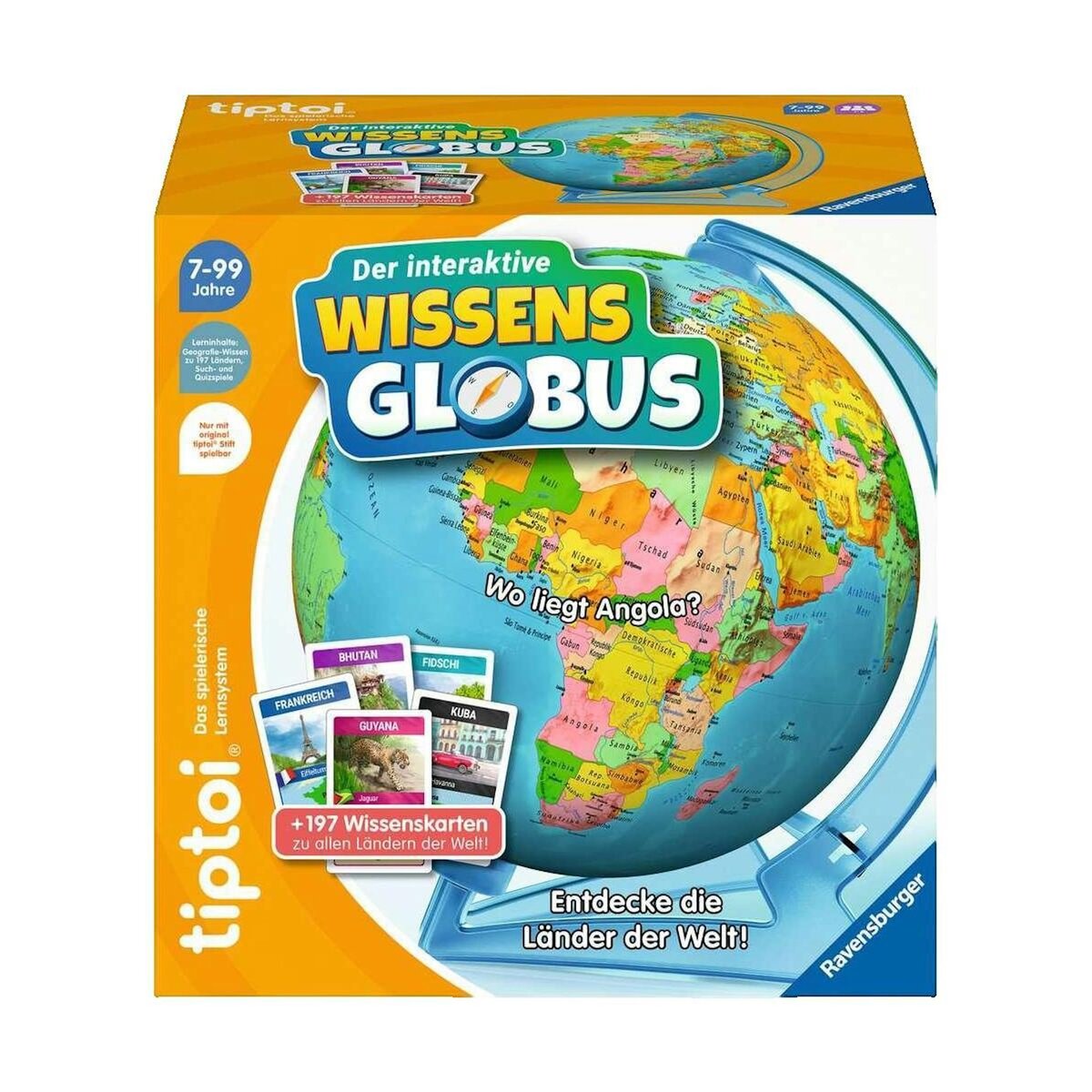 RAVENSBURGER Globe interactif Tiptoi de Ravensburger
