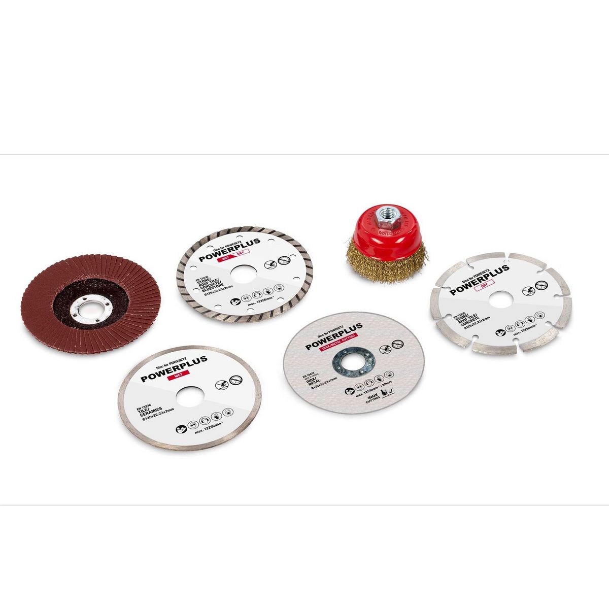 POWERPLUS Meuleuse mallette 125mm 900w PowerPlus