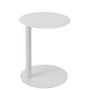 Voir la diapositive 4 : Paris Prix Table d'Appoint Ronde en Métal  Reva  50cm Blanc