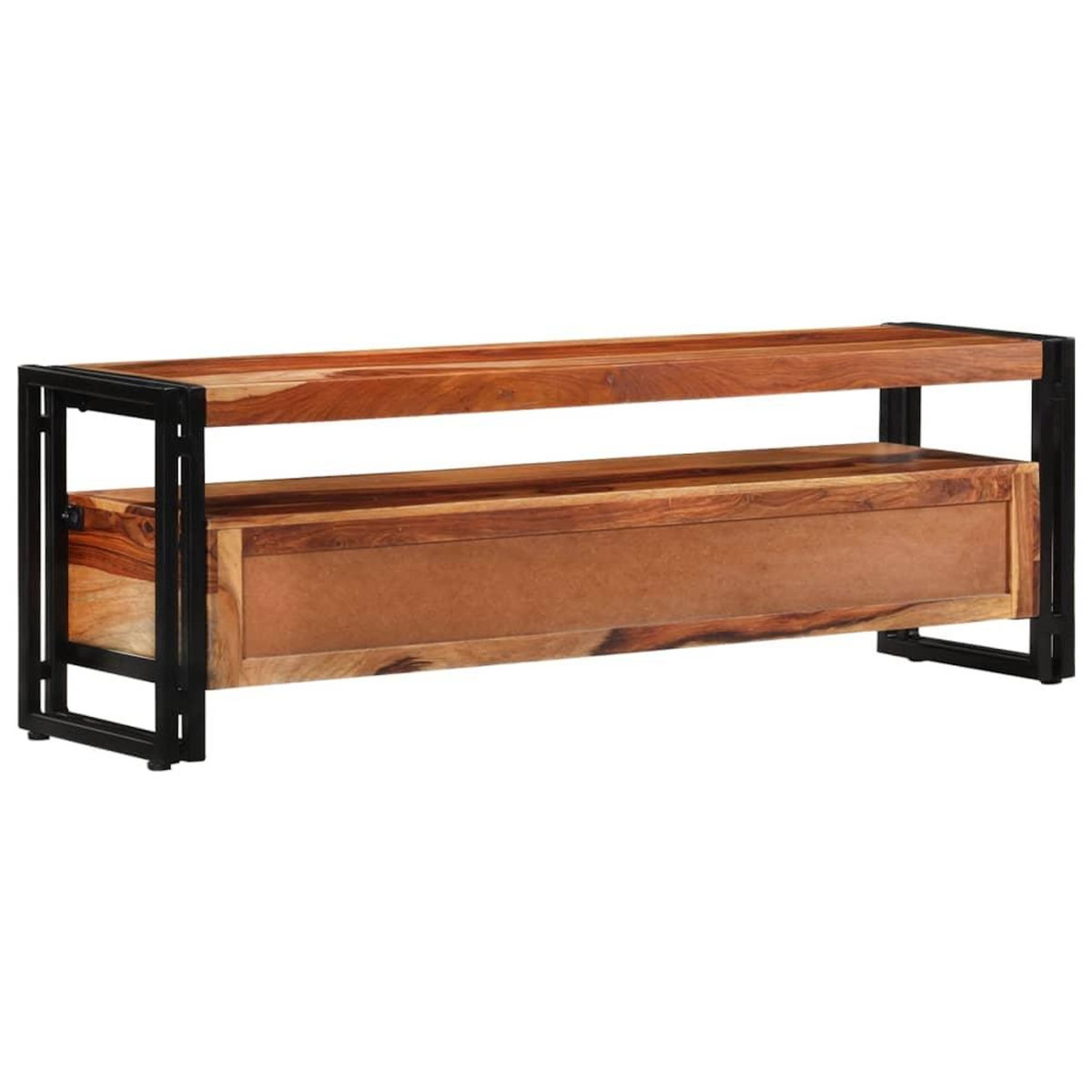 VIDAXL Meuble TV 120x30x40 cm Bois de Sesham solide