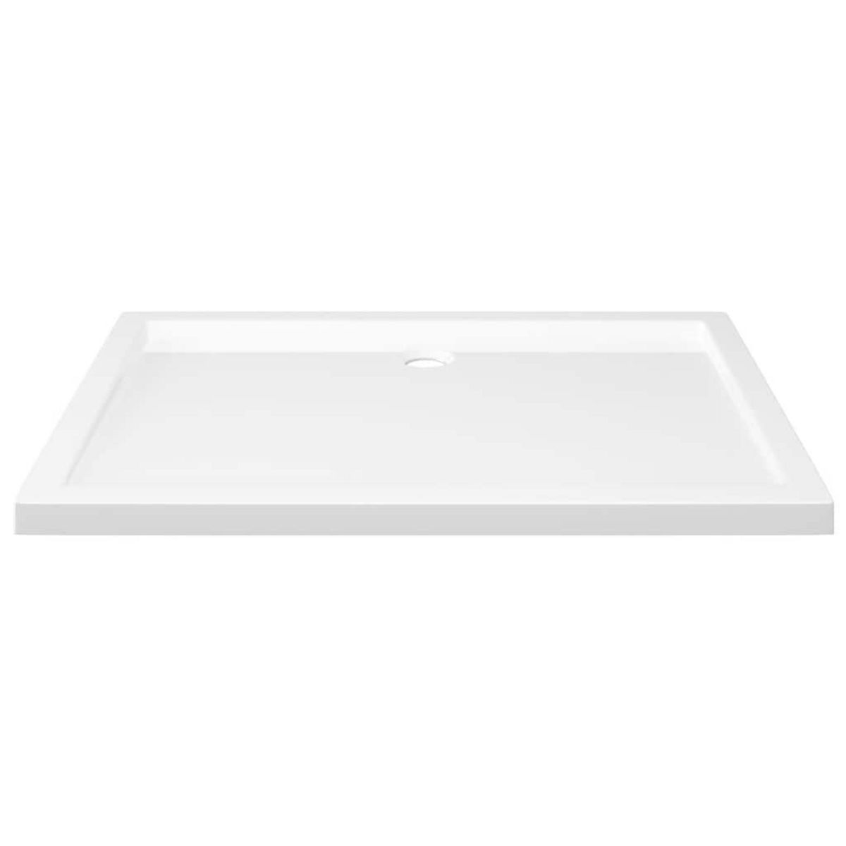VIDAXL Receveur de douche rectangulaire ABS Blanc 70x100 cm