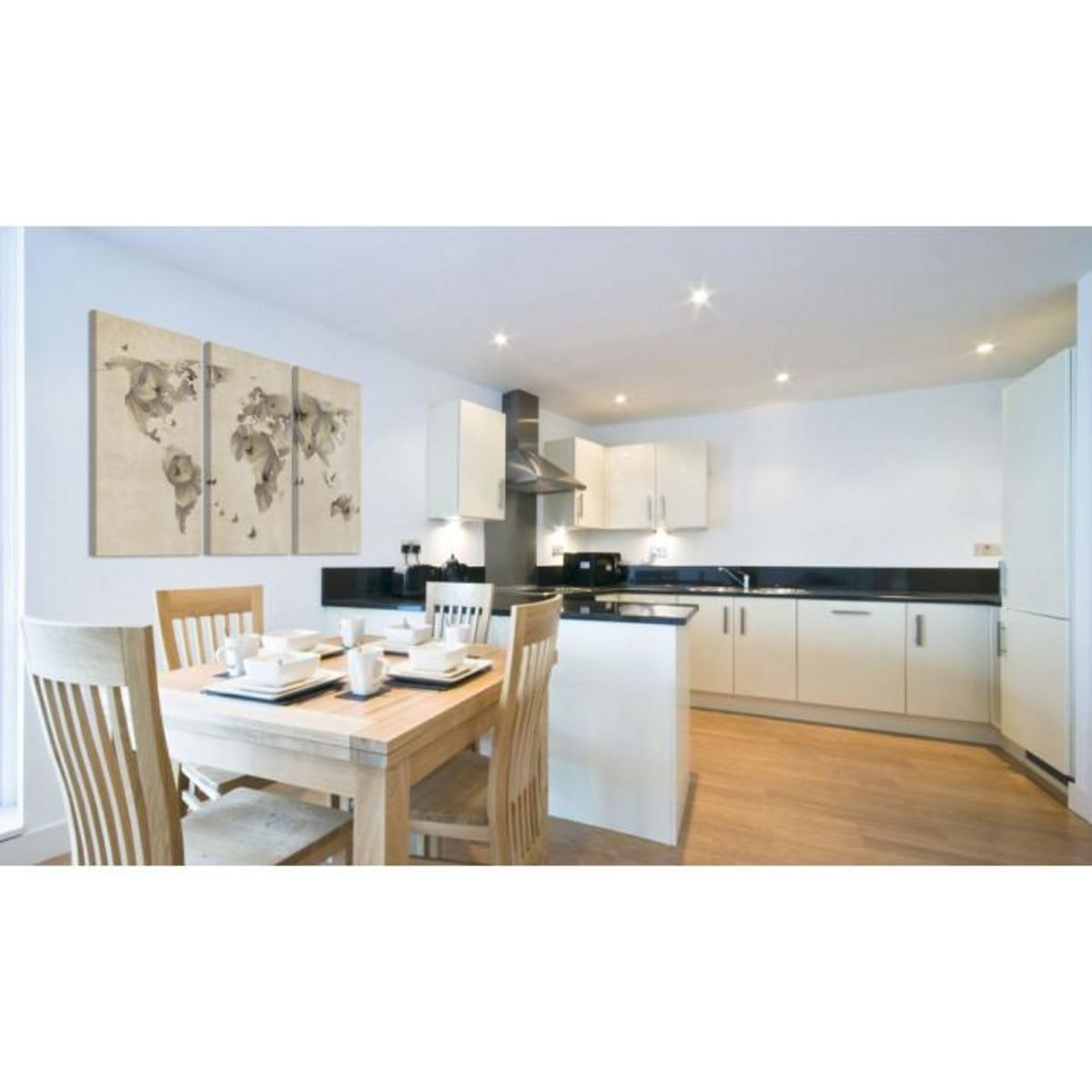 Paris Prix Tableau Imprimé 3 Panneaux  Atlas des Papillons