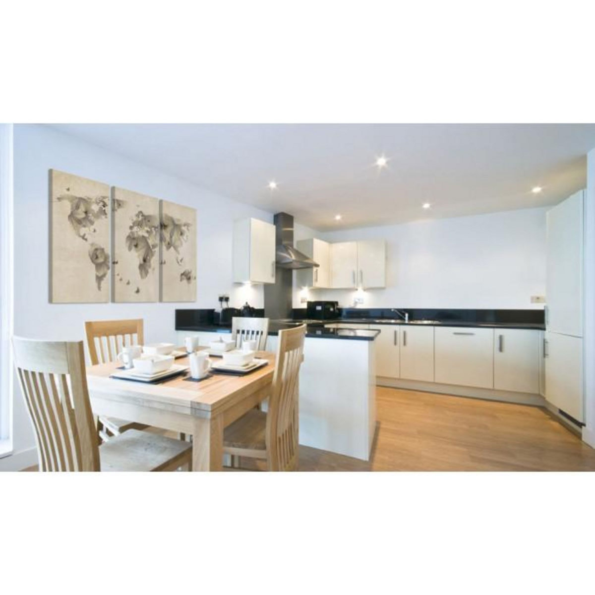 Paris Prix Tableau Imprimé 3 Panneaux  Atlas des Papillons