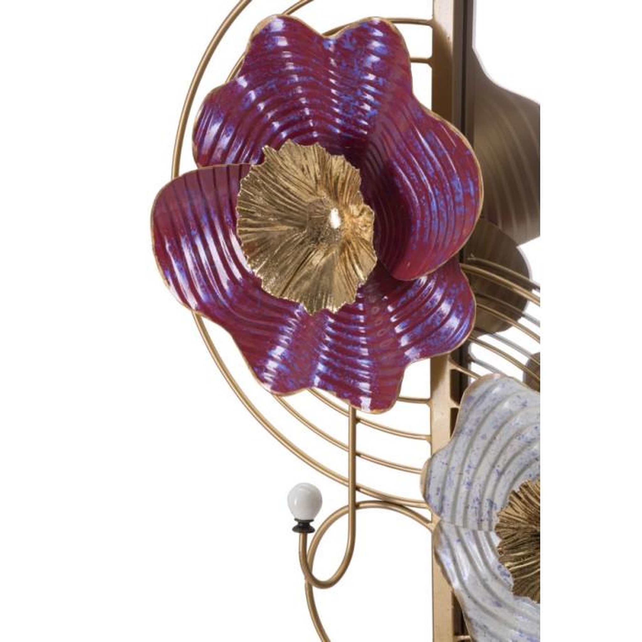 Voir la diapositive 3 : Paris Prix Miroir Mural Avec 2 Crochets  Lovis  75cm Multicolore