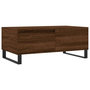 Voir la diapositive 2 : VIDAXL Table basse Chene marron 90x50x36,5 cm Bois d'ingenierie