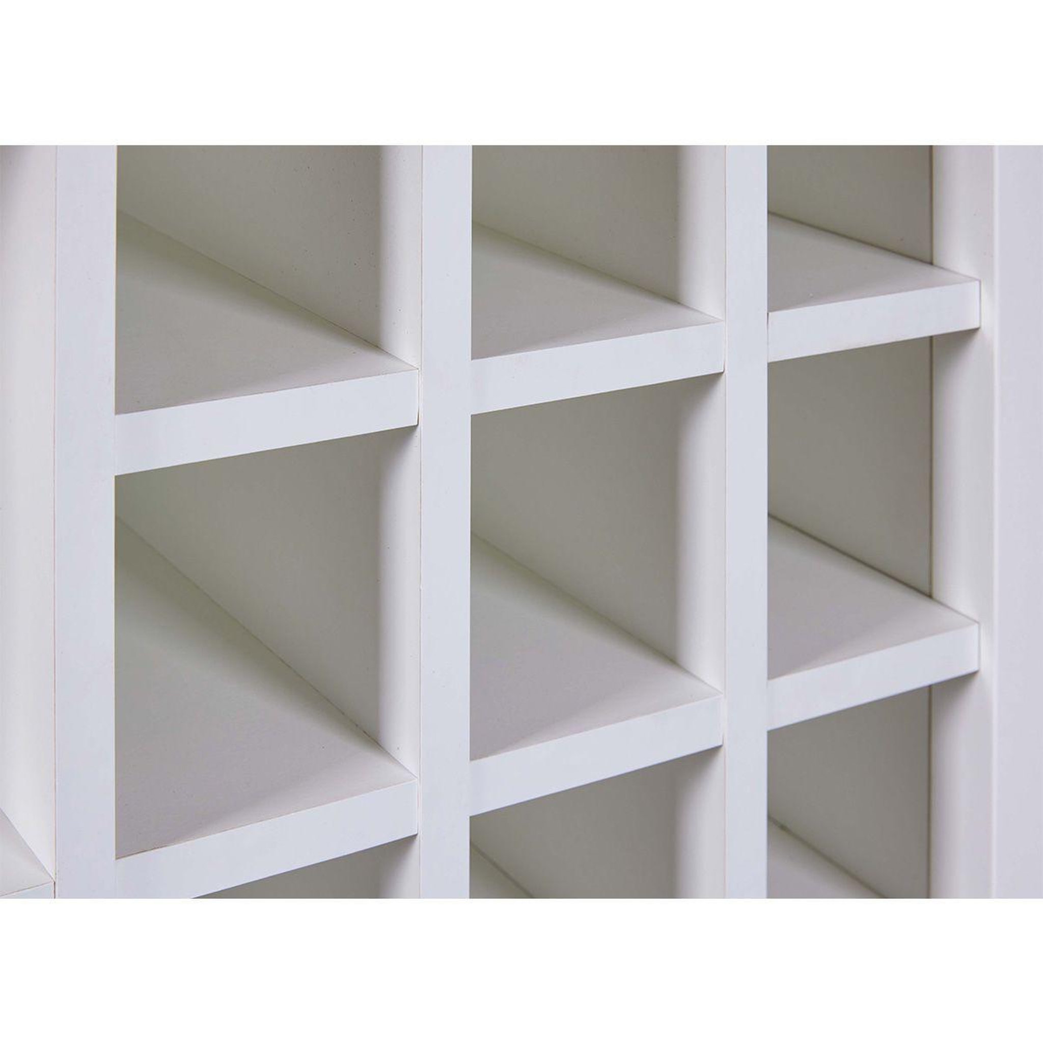 Voir la diapositive 6 : INTERLINK Buffet avec range-bouteilles  nichole  124cm blanc