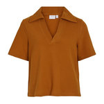 Vila T shirt  Femme Vila Vialos. Coloris disponibles : Orange