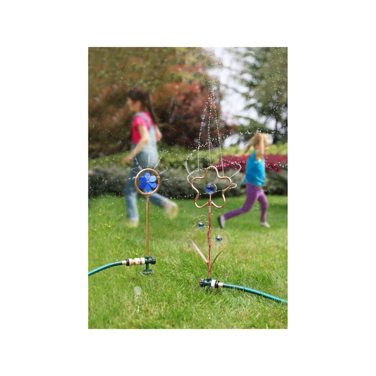 SUAN Tête d'arrosage oscillant - Suan - En métal - Motif fleur