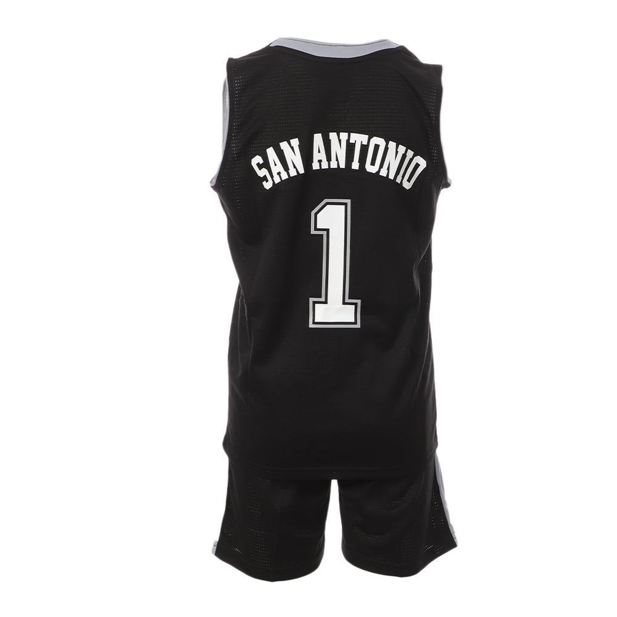 Voir la diapositive 2 : SPORTZONE San Antonio Ensemble de basket Noir Enfant Sport Zone