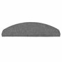 Voir la diapositive 3 : VIDAXL Tapis d'escalier auto-adhesifs 30 pcs gris 65x22,5x3,5 cm