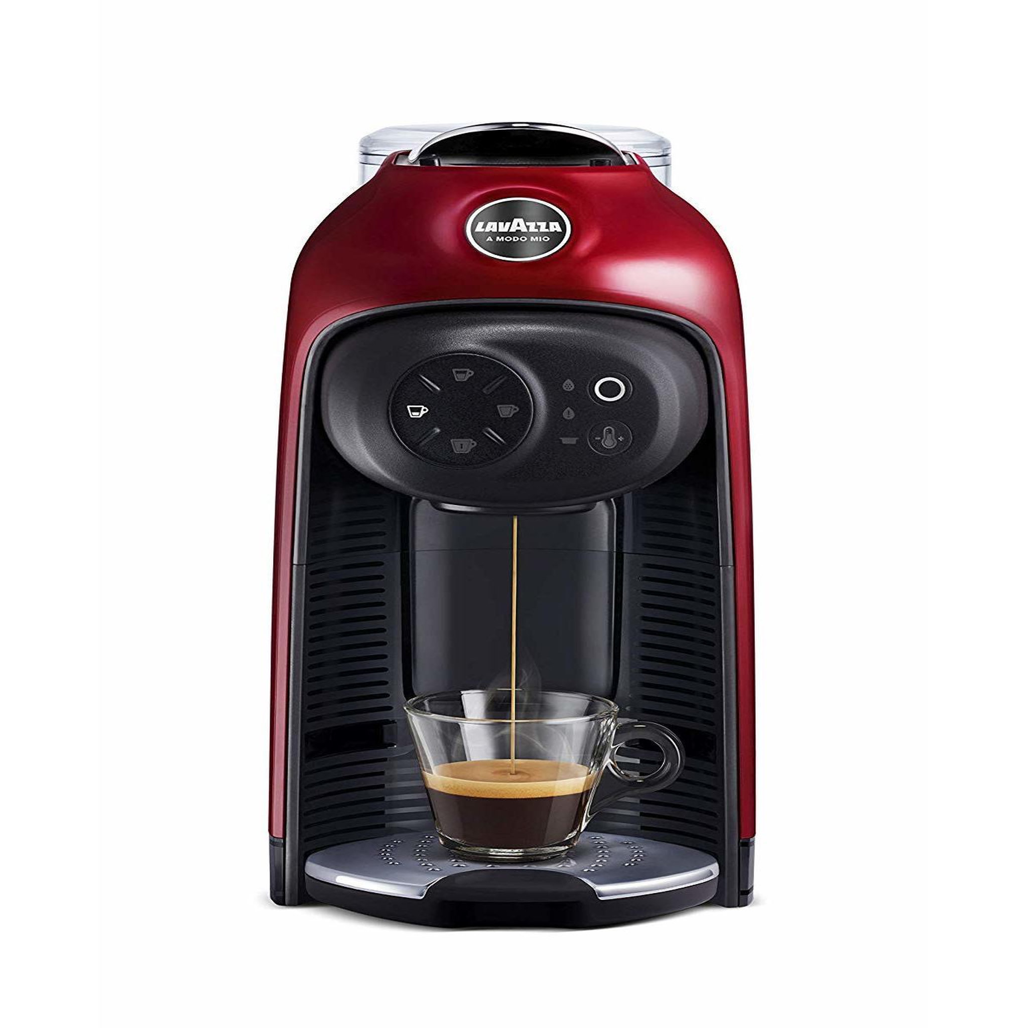 Voir la diapositive 3 : LAVAZZA Machine à café à capsules automatique lavazza idola 1,1 l rouge