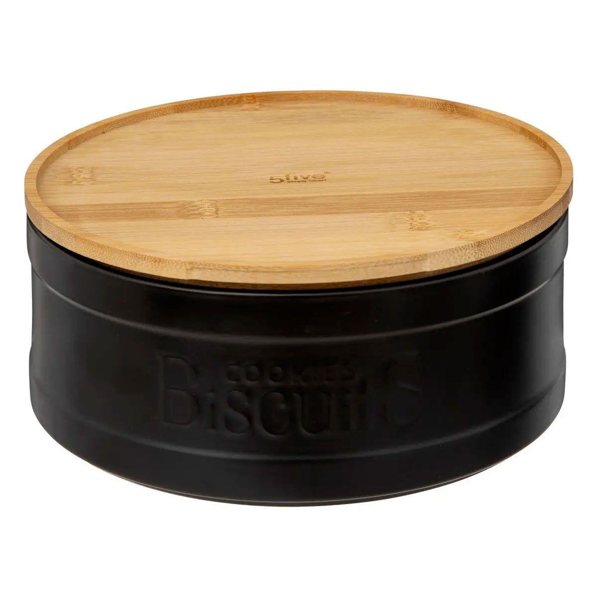 FIVE Boîte à Biscuit  Natureo  22cm Noir