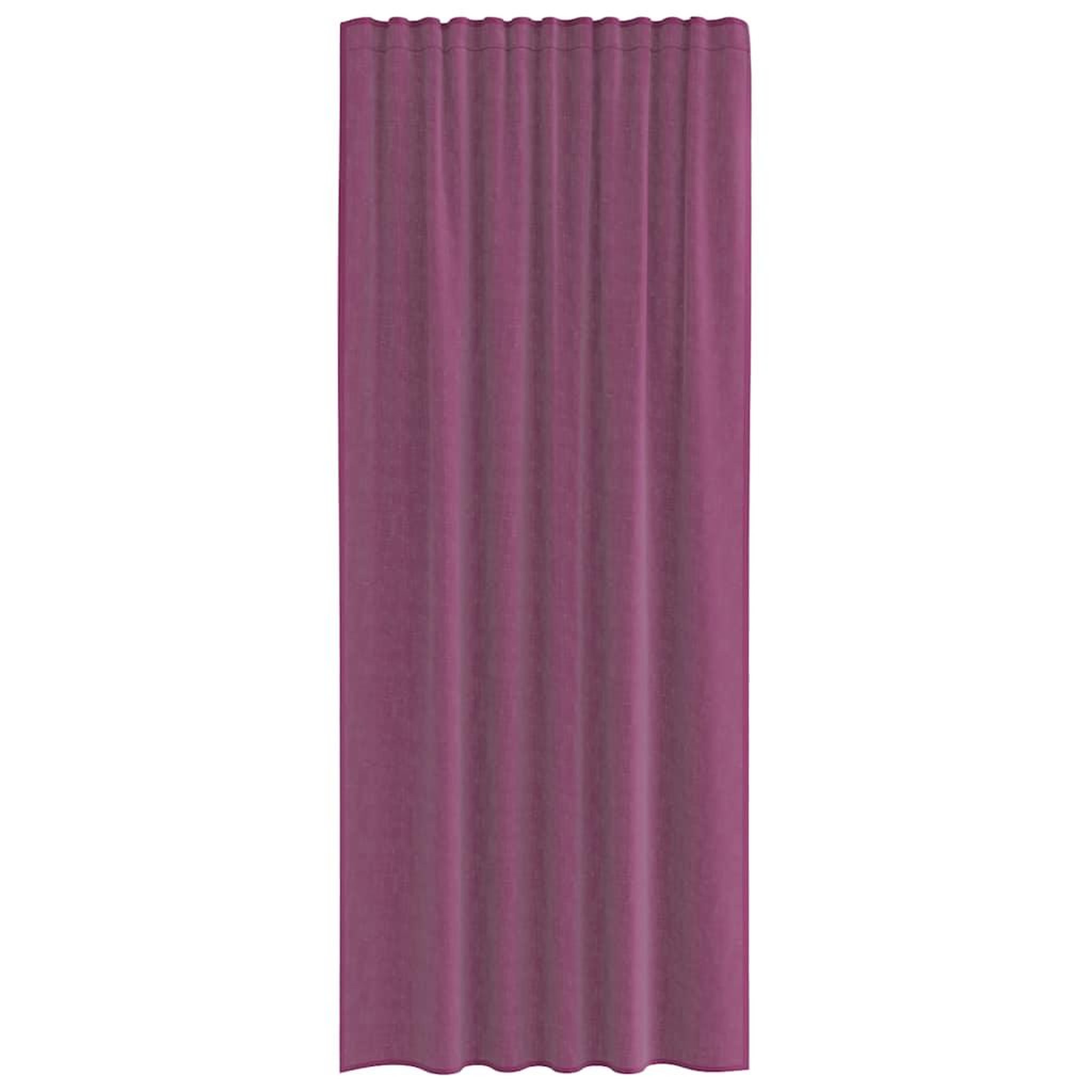 Voir la diapositive 4 : VIDAXL Rideaux en voile avec boucles 2 pcs violet 140x225 cm