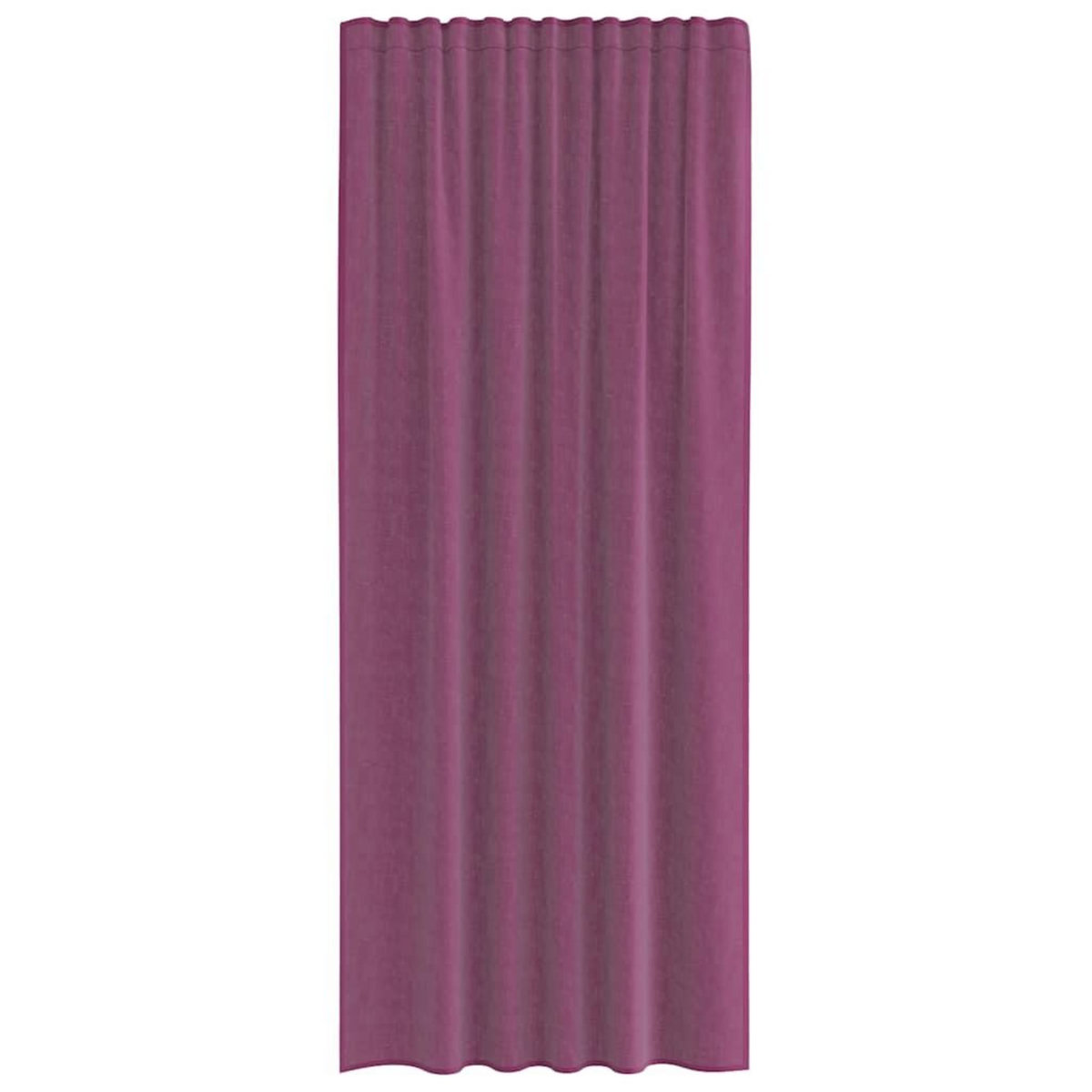 VIDAXL Rideaux en voile avec boucles 2 pcs violet 140x225 cm