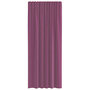 Voir la diapositive 4 : VIDAXL Rideaux en voile avec boucles 2 pcs violet 140x225 cm