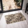 Voir la diapositive 2 : Douceur d'Intérieur Tapis antidérapant imprimé jungle STYLIS  - 45 x 75 cm - Noir et marron