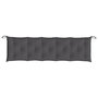 Voir la diapositive 4 : VIDAXL Coussin de banc de jardin anthracite 180x50x7 cm tissu oxford