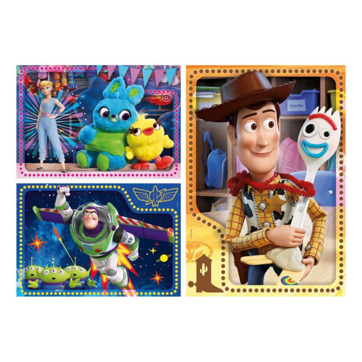 CLEMENTONI Clementoni Puzzle Toy Story, 3x48st.