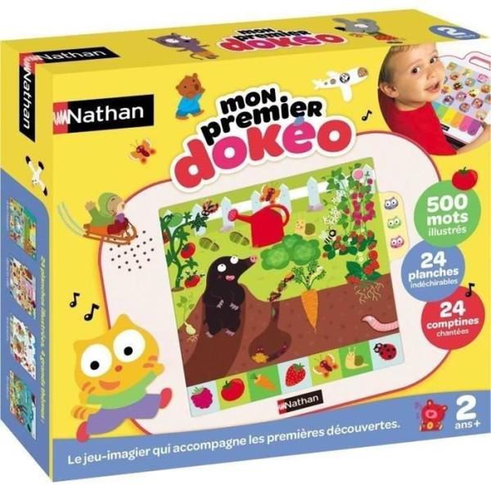 Nathan Mon premier dokeo 2024 - jeu-imagier - nathan - découvertes parlantes et ludiques !
