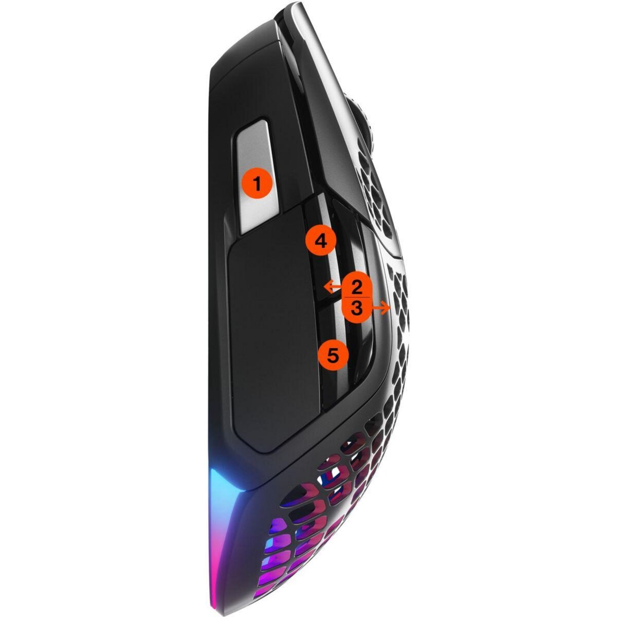 STEEL SERIES Souris Gamer Sans Fil AEROX 5 WIRELESS