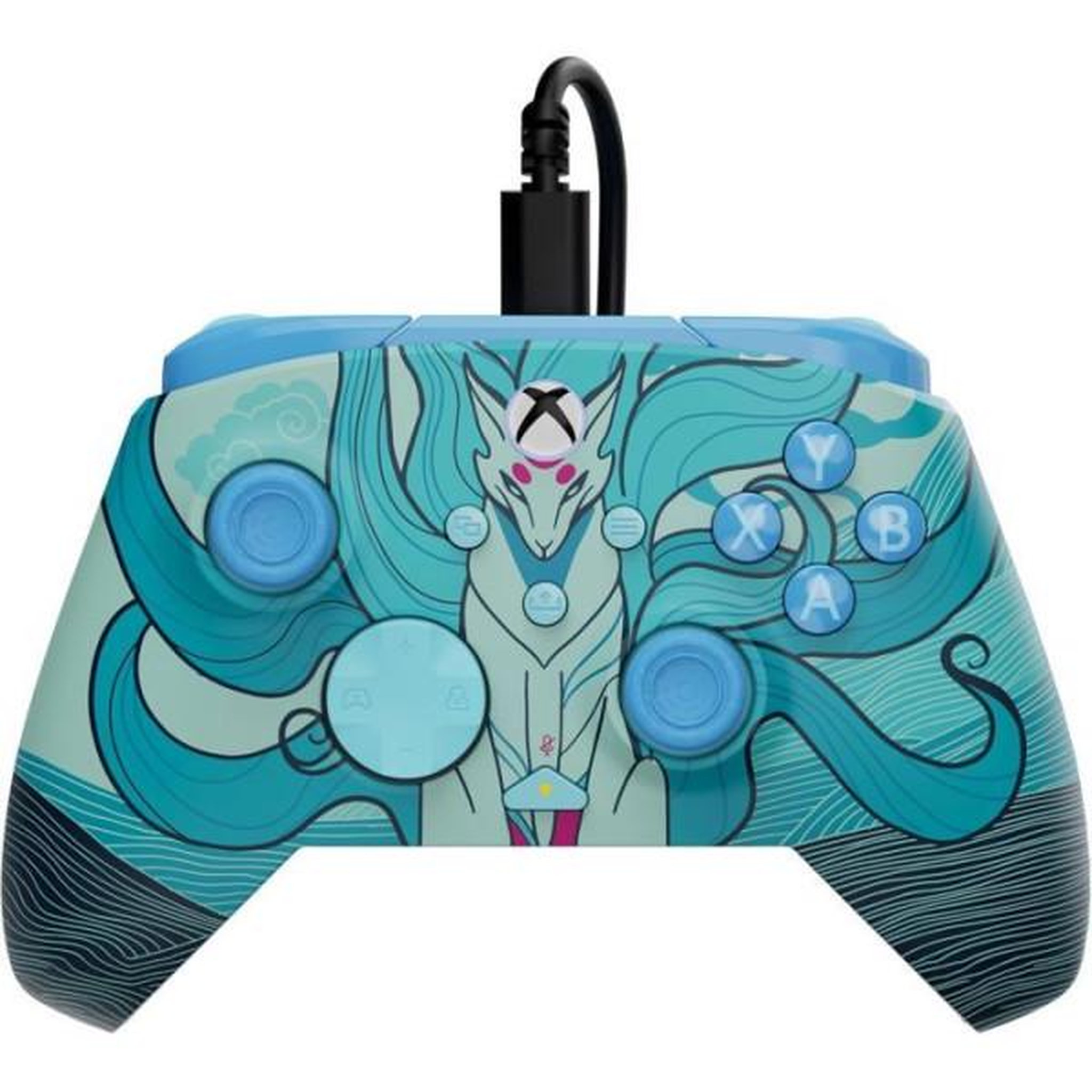 Voir la diapositive 5 : Turtle Beach Manette de jeu - Xbox - Rematch Advanced - Filaire - Blue Kitsune - Compatible PC - Turtle Beach
