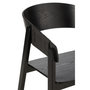 Voir la diapositive 5 : Paris Prix Chaise en Bois  Naga  76cm Noir