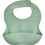 Voir la diapositive 1 : THERMOBABY Bavoir silicone - THERMOBABY - Avec récupérateur - Vert cactus
