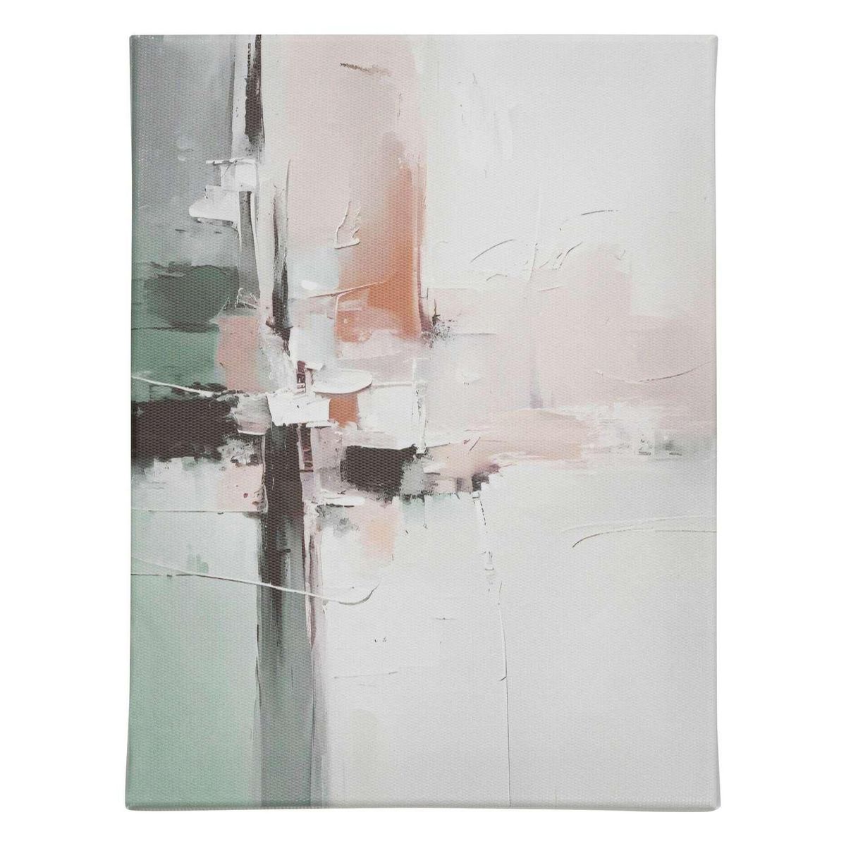 ATMOSPHERA Lot de 5 toiles imprimées SERENATA - Vert