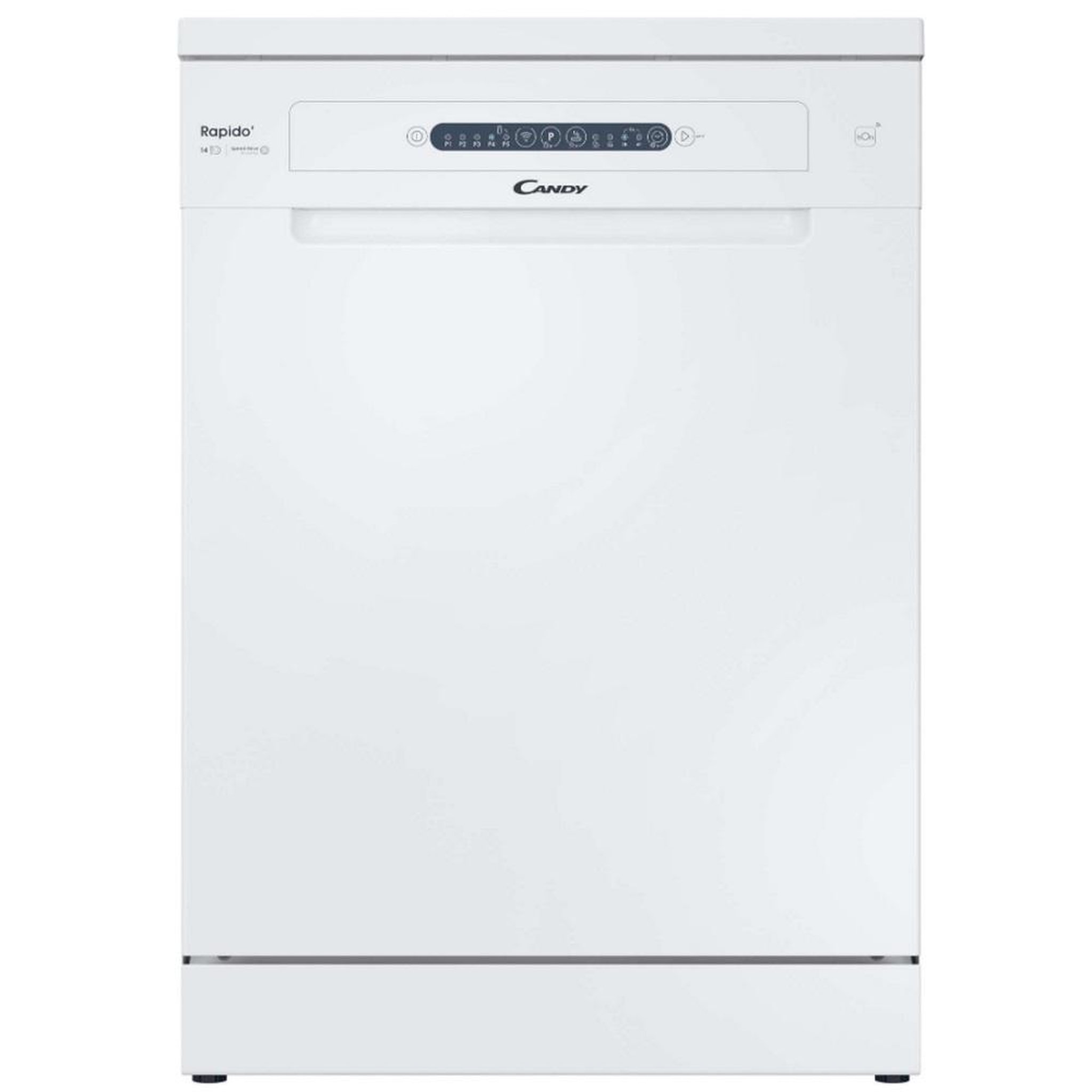 Voir la diapositive 3 : Candy Lave-vaisselle 60cm 14 couverts 47db blanc - cf4e7l0w