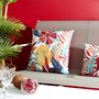 Voir la diapositive 4 : Paris Prix Coussin Déco  Paradis Exotique  40x40cm Multicolore