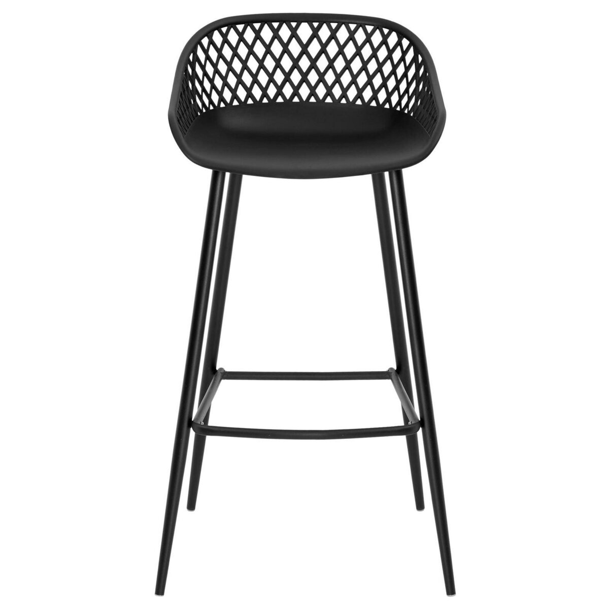 IDIMEX Lot de 2 tabourets de bar IREK, en plastique