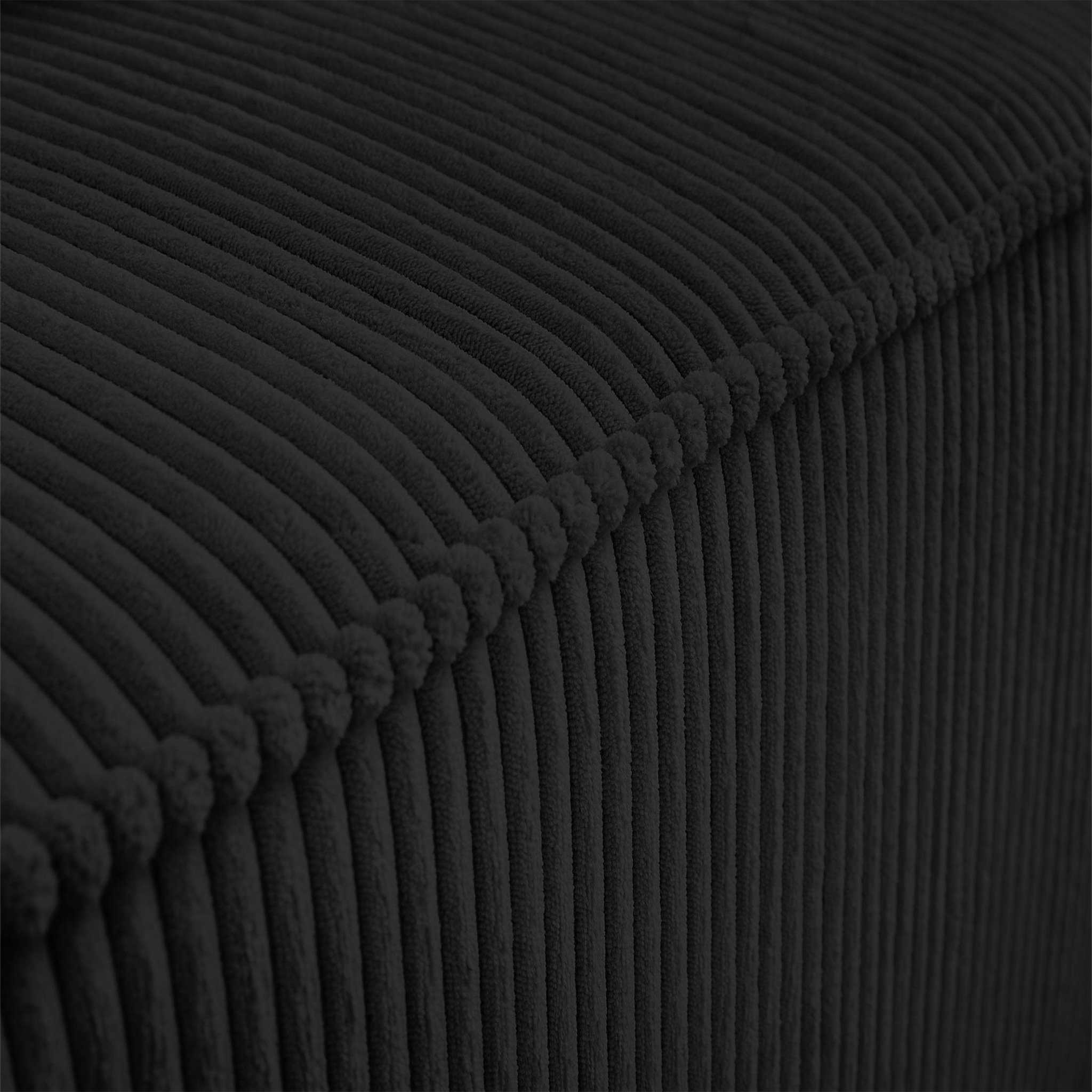 Voir la diapositive 2 : LISA DESIGN Colombine - module d'assise - en velours côtelé