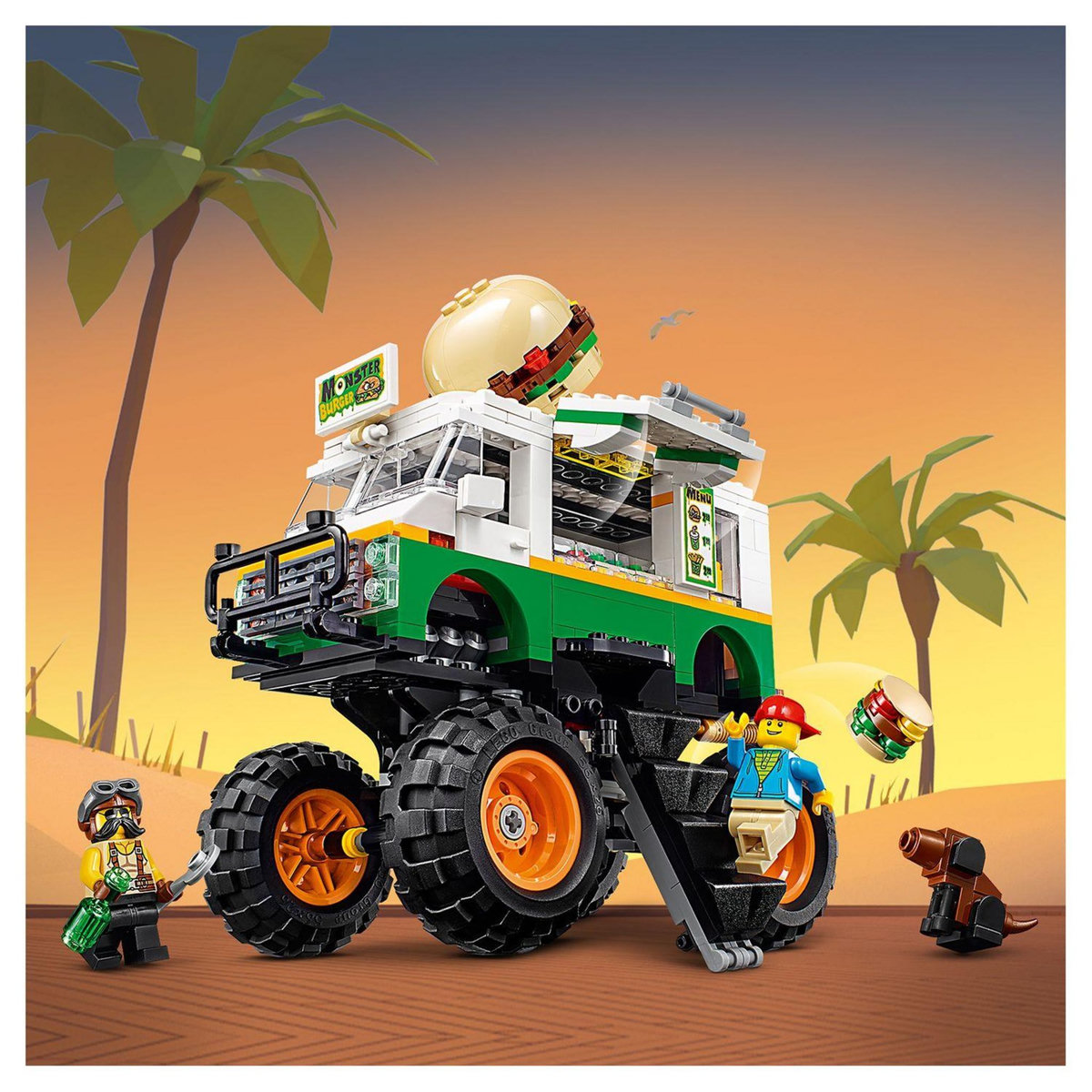 LEGO Creator 31104- Le Monster Truck à Hamburgers