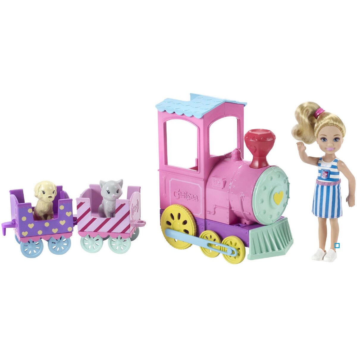 BARBIE Poupée Chelsea et le train Barbie  