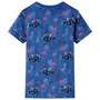 VIDAXL T-shirt pour enfants melange bleu fonce 116
