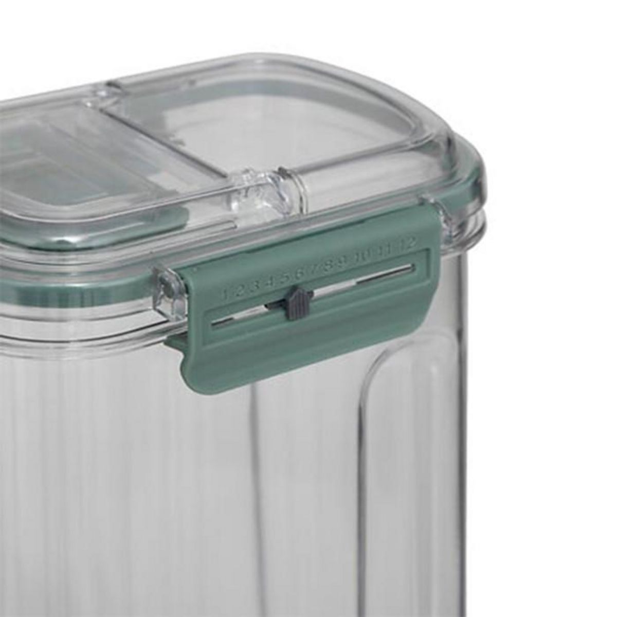 FIVE Boîte de Conservation Double Verseur  Neo  1,6L Transparent