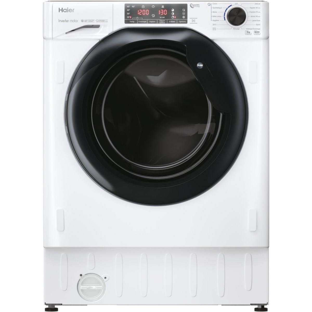 HAIER Lave linge hublot encastrable HW90B416FWB-FR