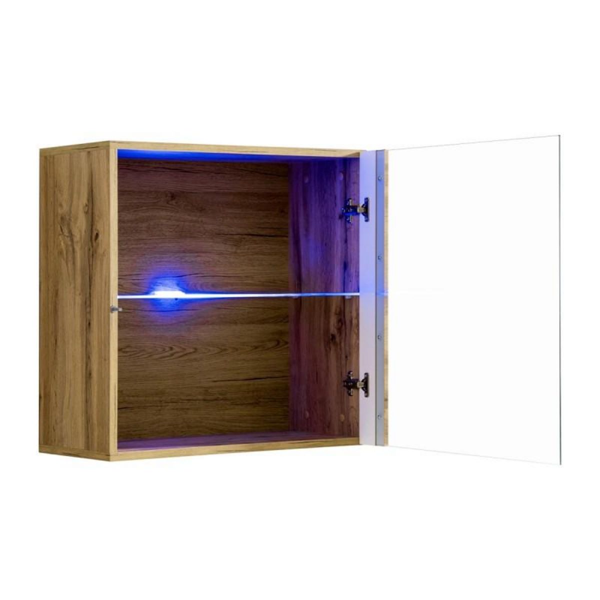 Paris Prix Vitrine Murale LED  Switch  60cm Naturel
