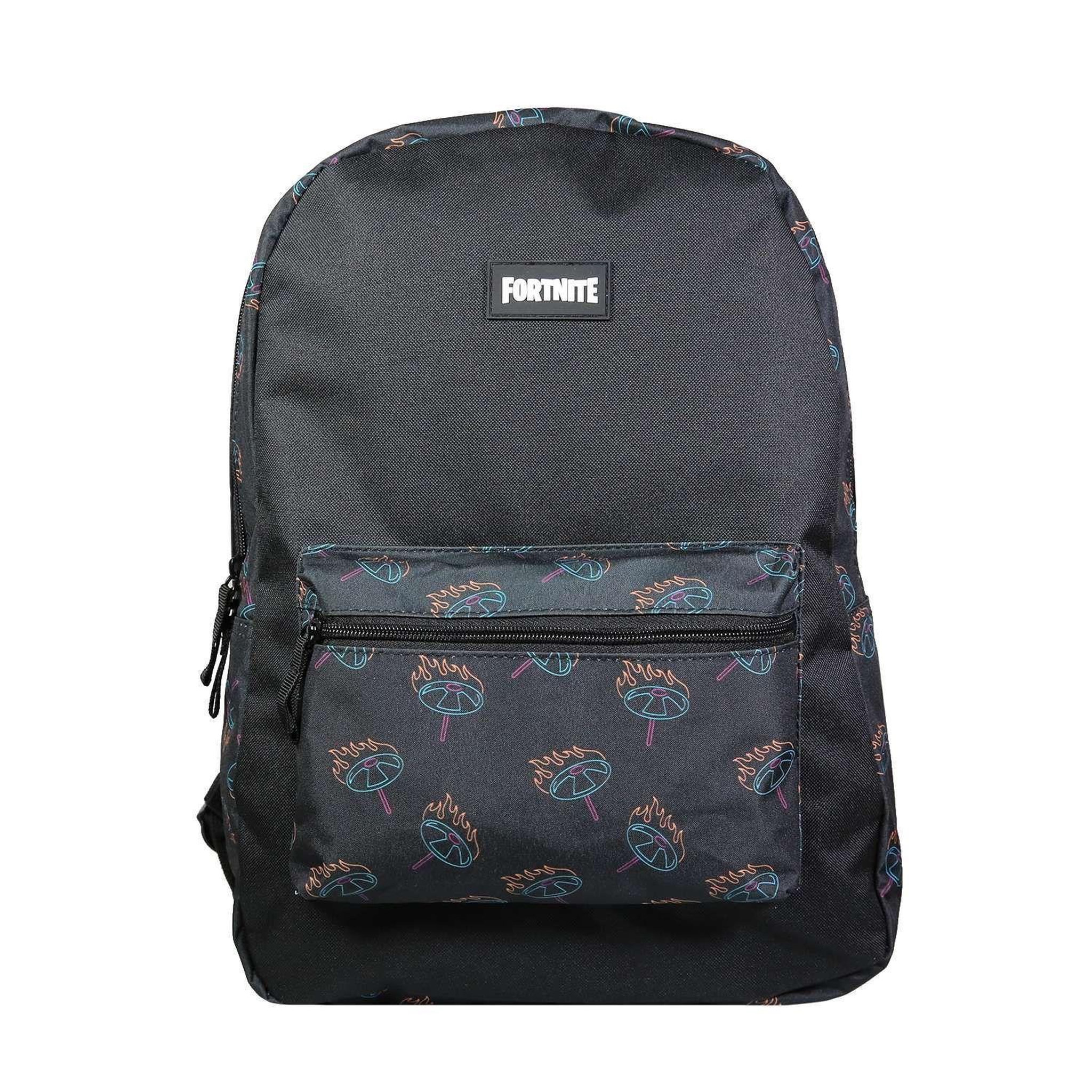 Voir la diapositive 1 : Bagtrotter BAGTROTTER Sac à dos 1 compartiment 40 cm Fortnite Noir All Over